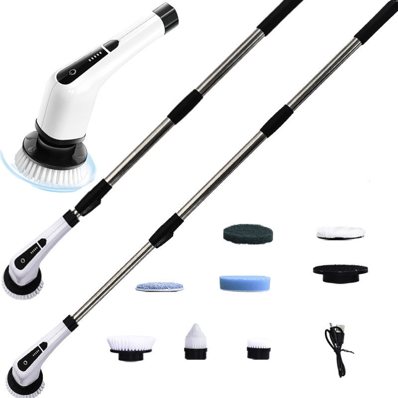 Velmora™ Electric Spin Scrubber Pro – Cordless Deep Cleaning Brush For Bathroom & Kitchen