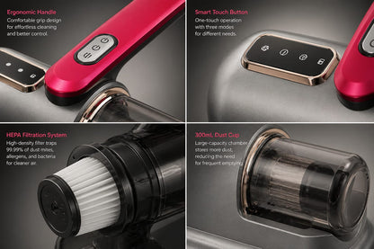 Velmora™ UV Anti-Mite Mattress Vacuum Cleaner