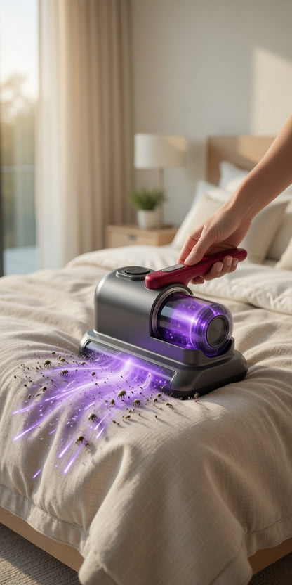 Velmora™ UV Anti-Mite Mattress Vacuum Cleaner