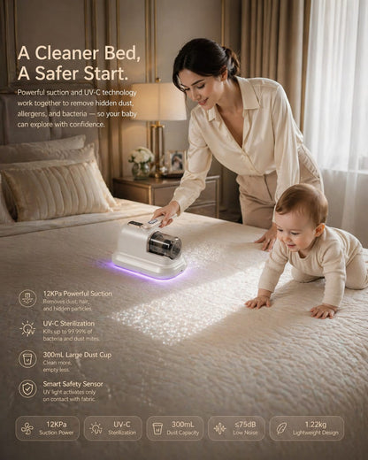 Velmora™ UV Anti-Mite Mattress Vacuum Cleaner