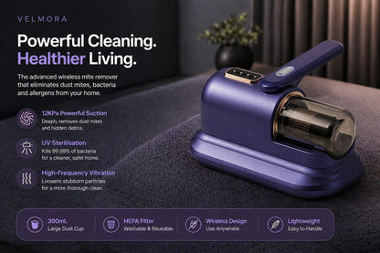 Velmora™ UV Anti-Mite Mattress Vacuum Cleaner